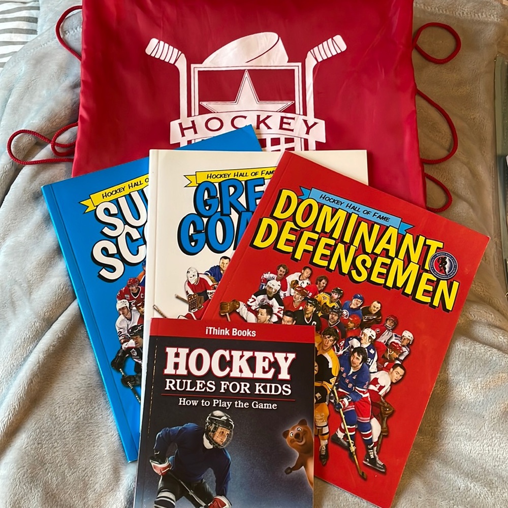 Hockey Hall of Fame collection books